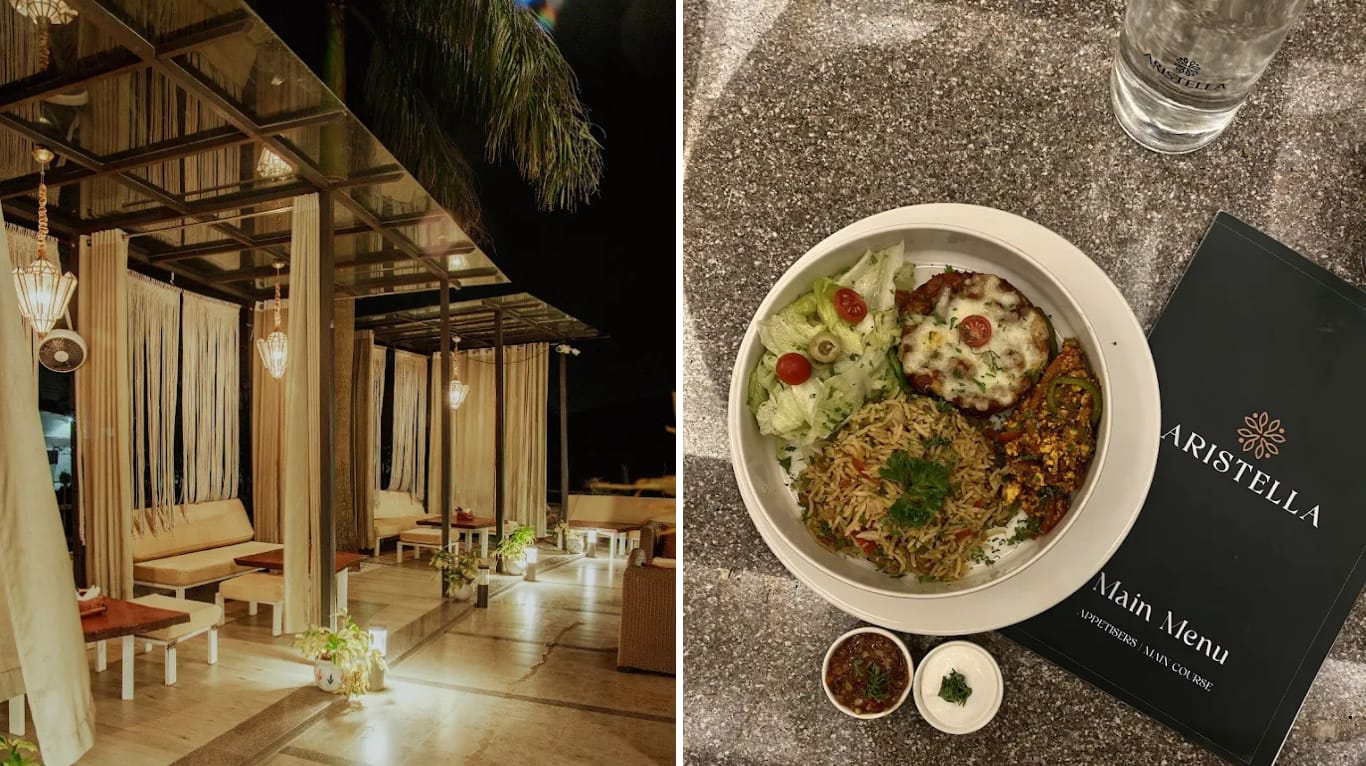 Group celebrating a birthday on a rooftop terrace