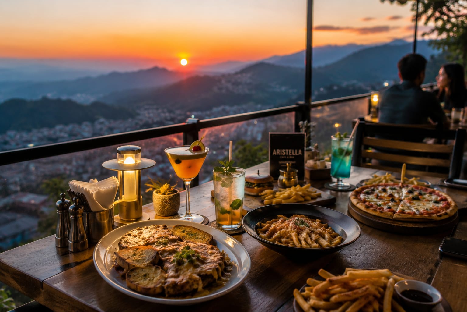 Dehradun travel, mountain cafes