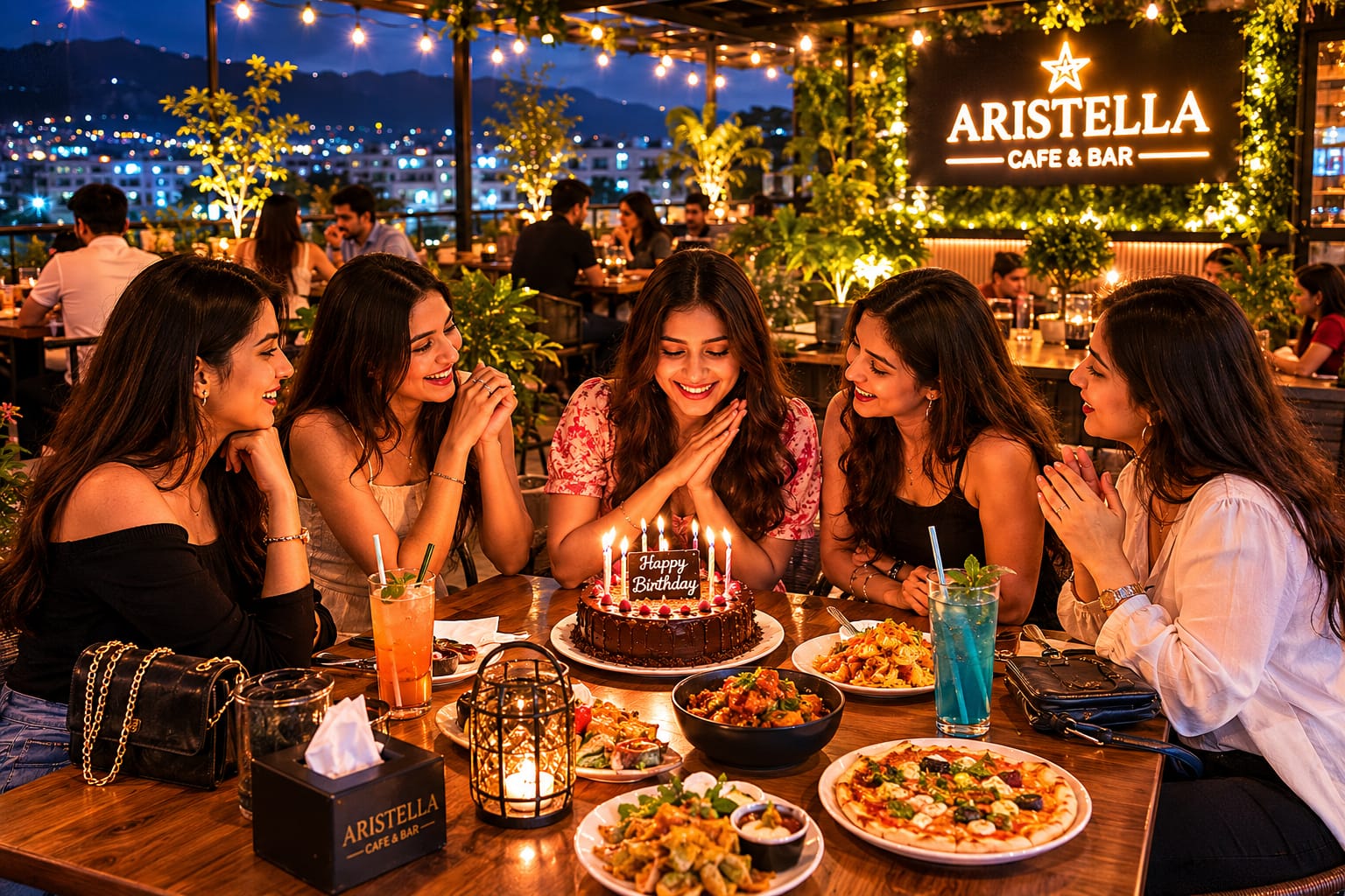 best cafe to celebrate birthday in Dehradun.