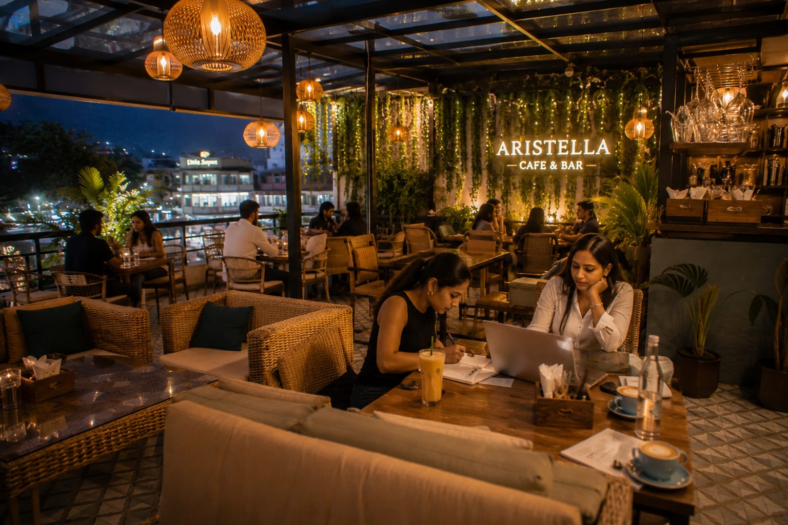 Best Cafe in Dehradun Rajpur Road, Prime Spot Near Mussoorie Road