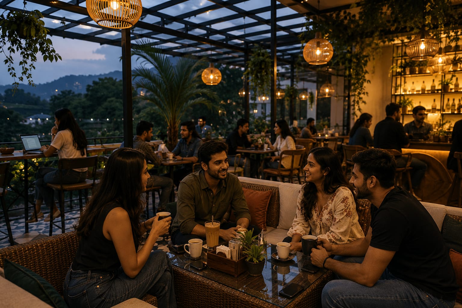 best cafe in Dehradun for breakfast, lunch and dinner