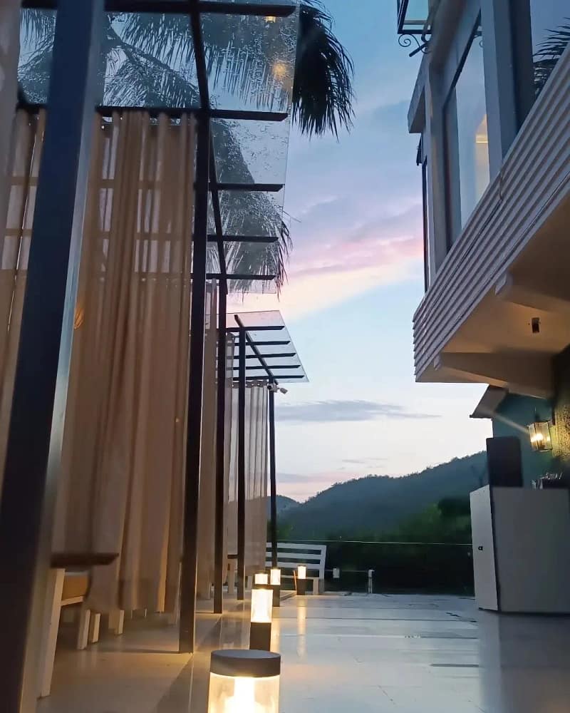 Mountain View from Aristella Cafe