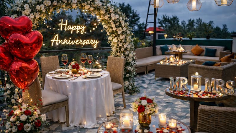 Private Anniversary Dinner Spots in Dehradun