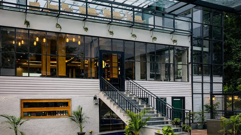 Evening dining experience with warm lighting at Aristella