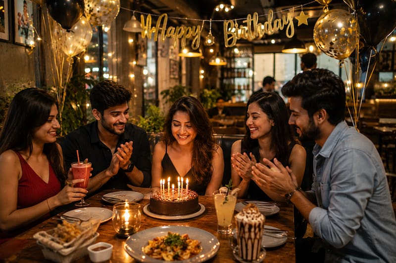 best cafe in Dehradun for birthday party, birthday party cafe in Dehradun, party places in Dehradun