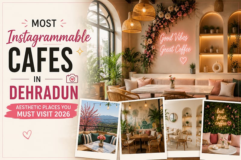 Aesthetic cafes in Dehradun