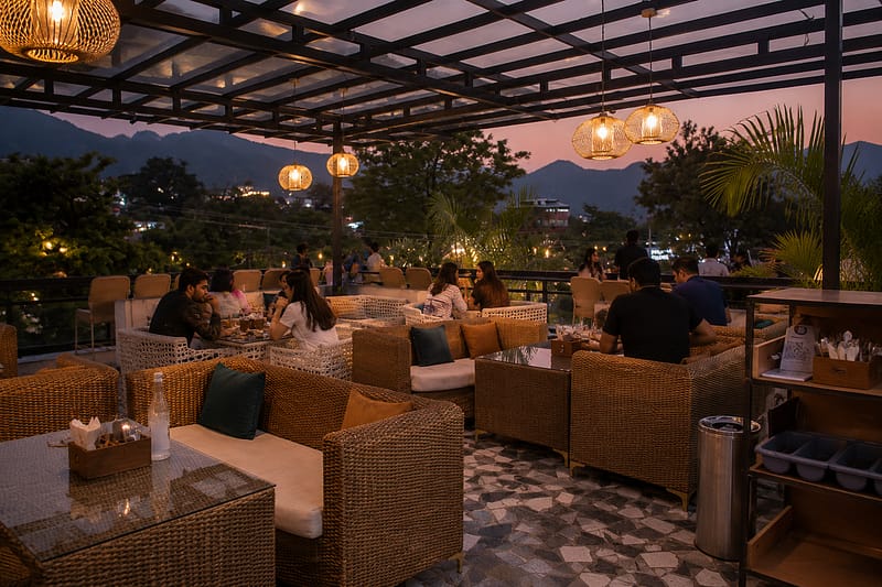 Best Cafe in Dehradun Rajpur Road, Prime Spot Near Mussoorie Road