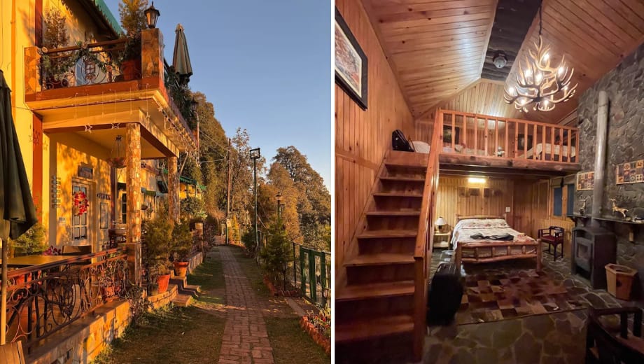 La villa Bethany in Mussoorie